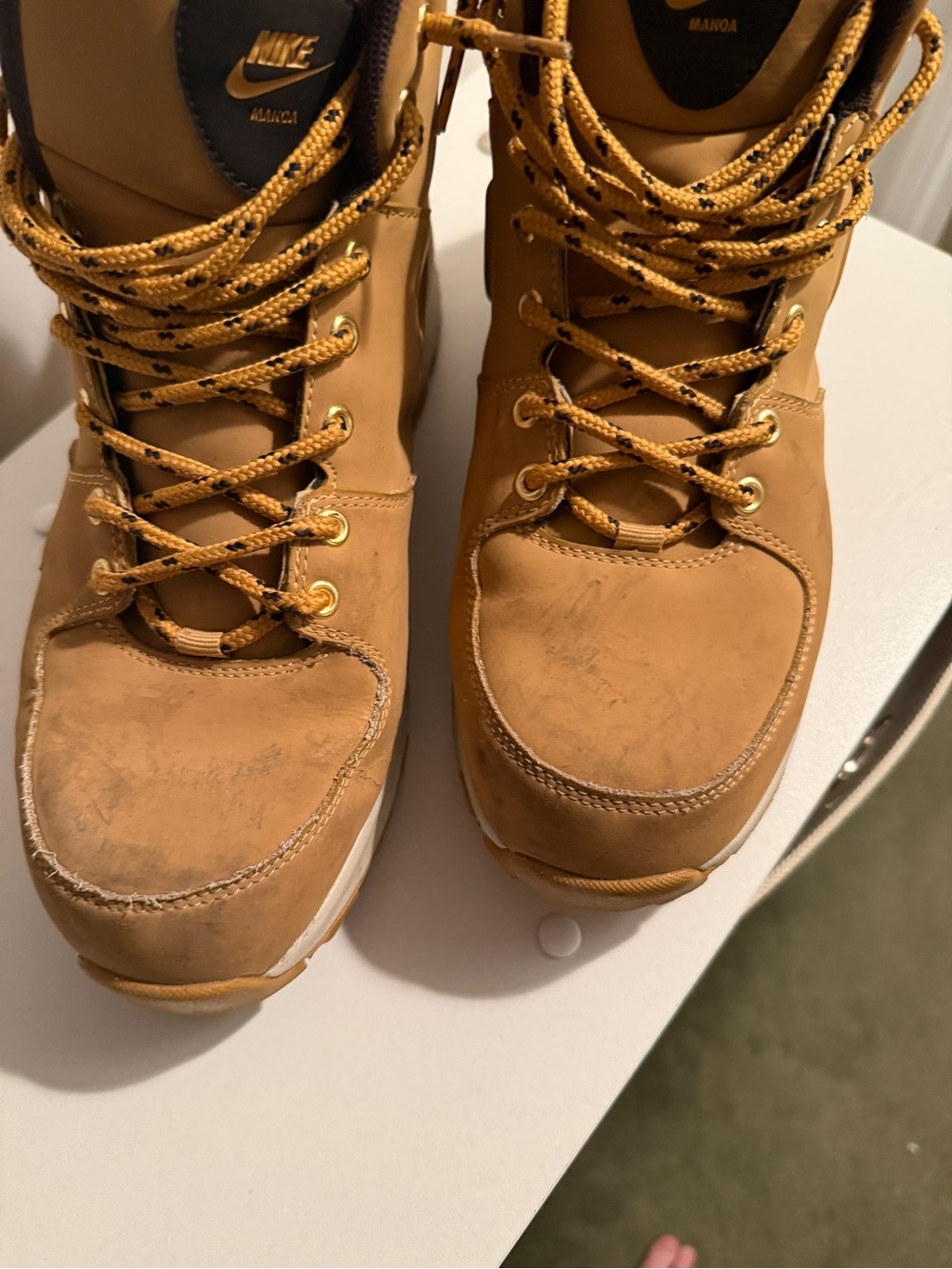 Nike Men's Manoa Leather Lace Up Boot View 5